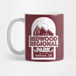 Redwood Regional Park (White) Mug